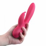 Tracy’s Dog G Spot Rabbit Vibrator Dildos with Ticklish Bunny Ears for Clitoral Stimulation