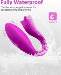 with 10 Vibrations G Spot and Clitoral Vibrator Mermaid Shape Remote Partner Waterproof Rechargeable sex toys For woman Couples