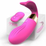 10 Modes Butterfly Vibrator for Women G-spot Sex Vibrator Electromagnetic USB Charged Remote Wireless Control Wearable Stretch