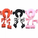 Soft Pillow Bondage and Constraint Split Leg Sex Toys Binding Handcuffs Ankle Cuffs Interest Couple Products Adult Sex Games