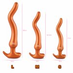 Huge soft silicone butt plug anal dildo prostate massager SM gay anal plug adult set toys for women men anus dilator vagina sex