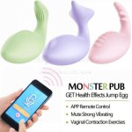 Leten Intelligent APP Remote Control Vibrator Kegel Tight Exercise Vaginal Balls USB Charge Vibrating Egg Sex Toys For Women