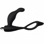 G-Point Vibration Prostate Massager  Anal Plug Silicon Waterproof Adult Novelty Sex Toys  Silicone Vibrator G Spot For Men