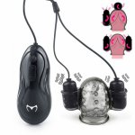 Adult Toys For Men Penis Massager With 2 Caps Male Masturbator Delay Lasting Trainer Sex Machine Products Glans Vibrator For Man