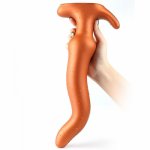 Liquid Silicone Anus Dilator Big Dildo Butt Plug Prostate Massager Anal Plug Expander Adult Sex Toys For Women Men Masturbation