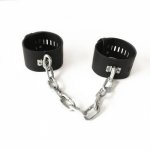 Black emperor SM fun, leather chain  handcuffs, adult toys, slave torture devices, Chinese factories, cheap, safe