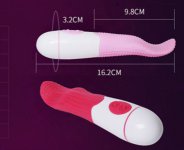 2017 USB Powerful Oral Clit Vibrators for Women Waterproof AV Tougue G Spot Vibrators Sex Toys Stimulation Silent Massager ST156