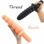 Huge Anal Butt Plug Large Anal Beads Anal Dilator Vagina Anus Expander Anal Sex Toys For Women Gay Ass Prostate Massager For Men