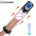 Automatic Penis Pump Vacuum Pump Bigger dick Male Masturbation Pump lubricant Penis enhance Sex Toy For Men Adult Sex Products