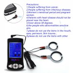 Electro Shock Therapy Penis Extender Penis Rings Cock Ring Electric Shock Penis Stimulation Massage Sex Toys For Men