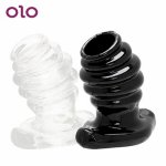 OLO Hollow Anal Plug Butt Expander Butt Plug Enema Anal Cleaner Prostata Massager Sex Toys For Woman Men Sex Products