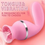 Oral Clitoris Tongue Vibrator Nipple Sucker massage Vibrators Breast Enlarge Clitoris Stimulator Sex Toys Masturbator for Women