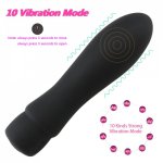 Dildo Vibrators 10 Speed Clitoris Stimulator AV Vibrator Magic Wand Waterproof Sex Toy for Woman USB Rechargeable Adult Products