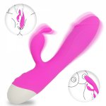 10 Frequency G Spot Dildo Rabbit Vibrator Clitoris Stimulate Massager Female Masturbator Vibrator Erotic Adult Sex Toy for Women