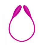 Dingye USB Charging Silicone Double-end Vaginal Anal Nipple Dildo Vibrator Clitorial Stimulation Sex Toys for Female Masturbator