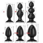 6 Sizes Smooth Soft Huge Anal Plug Anal Beads Butt Plug Dildo Anal Dilatador Adult Sex Toys for Men Prostate Massage Women Gay