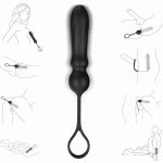 9 Powerful Prostate Massage Vibrator Anal Plug Silicone Waterproof Prostata Stimulator Butt Delay Ejaculation Ring Toy For Men