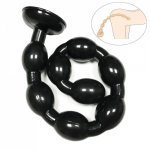 50cm Super Long Anal Bead Plug With Suction Cup Prostate Massager Anus Dilator Butt Plug For Men Women Masturbate Anal Bead