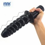 Faak, FAAK Spiral New Dildo Sex Toys For Woman Female Consolador Unisex Adult Anal Plug Handle Penis Erotic Shop Gay lesbian Flirting