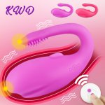 10 Speed Rechargeable Dolphin C Type Vibrator Remote Control G Spot Vibrator Clitoris Stimulator Adult Sex Toys For Women 