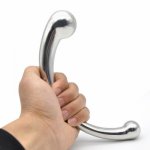 Sysgogo, Sex Shop Stainless Steel G-Spot Wand Massage Stick Pure Metal Penis P-Spot Stimulation Anal Plug Dildo Sex toy For Women Men Gay