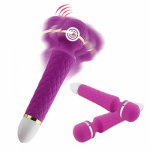 Women Toys Charging Big Magic Wand AV Vibrator Labia Clitoris Stimulator Massage Dildo Vibrator Masturbator Sex Toys for Woman