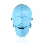 2017 New High quality leather mask,adult sex toys for couples BDSM fetish bondage mask with ball mouth gag sex products