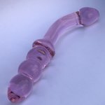 Dildo Anal Plug Anal Sex Toy Glass Orgasm Thread Double Dragon Shape Butt Plug For Women Lesbian Masturbate Adult Sex Toys