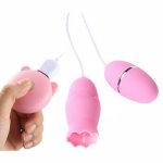 Sex Toys For Women Masturbation Vibrating Egg G spot Vibrator Oral Tongue Licking Clitoris Nipple Massage  Rechargeable 7 Speed