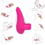 Sex Products Finger Vibrator Sleeve Female Masturbator G Spot Massage Clit Stimulator Sex Toys for Women Lesbian Orgasm Adult
