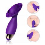 10 Speed Clitoral Stimulator Brush Vibrator Sunflower USB Charging Nipple Clit Licking G-spot Vibration Sex Toys For Women