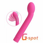 Silicone G-spot Vibrator For Women 10 Speeds Bendable Head Vagina Orgasm Dildo Massager Adult Sex Toy Clitoris Stimulator