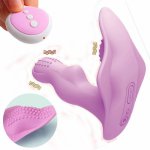 Wearable Butterfly Dildo Vibrator Adult Sex Toys for Women G Spot  Clitoris Stimulator  Wireless Remote Control Vibrator Panties