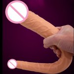 Realistic Huge Dildo Dual Head Penis Dong Masturbation Sex Toys for Women Vagina G Spot Dildo Anal Plug BDSM Sex Massager