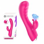 Heating Dildo Vibrator For Women Vagina G spot Stimulator Clitoris Double Motor Tongue Vibrator Female Masturbator Adult Sex Toy