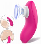 Sucking G Spot Clit Vibrators Clitoral Massager Waterproof Quiet Rechargeable 9 Suction Patterns Adult Sex Toys For Woman