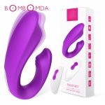 Vibrating Sex Toy For Adult Vagina Clitoris Stimulate U Type Vibrator for Women Masturbator Wireless Remote Vibration for Couple