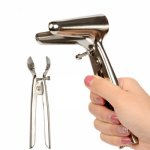 Stainless Steel Anal Speculum Expansion Metal Anal Dilator Medical Themed Toys Device Vaginal Dilator Speculum Anal Sex Products