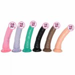 G-spot Anal Plug Sex Toys For Women Adult Small Dildo Jelly Suction Cup Female Masturbation Realistic Penis Orgasm Product Shop