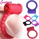 Finger ring Vibrating Cock Lasting Silicone beads dildo Rings,CockRing Sex Toys for male, Sex Products, Adult Toy g spot