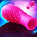 Finger Sleeve Vibrator  G Spot Massage Clit Stimulate Erotic Sex Toys Female Masturbator For Women Lesbian Orgasm Adult Products