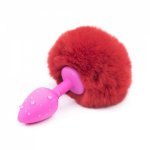 Anal Toy Butt Plug Bunny Tail Anal Plug Anal Sex Toys for Adult