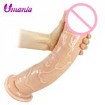 Realistic Dildo With Super Strong Suction Cup Erotic Jelly Dildo Sex Toys for Woman Artificial Penis G-spot Simulation