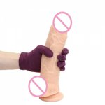YEMA 10.63 inch Flexible Huge Dildo Realistic Large Penis Dick Dildos With Strong Suction Cup Adult Sex Toys For Woman Sex Shop