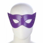 Adult Games Cosplay BDSM Bondage Leather Blindfold Eye Mask Sex Tools For Couples Slave Fetish Restraints Erotic Toys