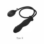 Anal Butt Plug Inflatable Expandable With Pump Dildo Adults Products Silicone Sex Toys for Women Men Dilator juguetes Massager