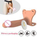 Strapon Double Penetration Anal Plug Dildo Butt Plug Vibrator For Men Strap On Penis Vagina Plug Adult Sex Toys For Couples