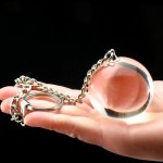 waterproof Sex Toy Crystal Love Ball Glass Anal Plug Ball Vaginal Tight Exerciser G-spot Private Exercise for Women Masturbation