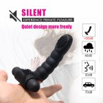 G Spot Massage Clitoris Stimulate Female Masturbator Finger Sleeve Vibrator Adult Sex Toys For Woman Lesbian Orgasm Sex Products
