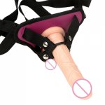 IKOKY Roleplay Sex Pants Strapon Penis Bondage Wearable Strap On Dildos Pants Sex Toys for Women Lesbian Underwear